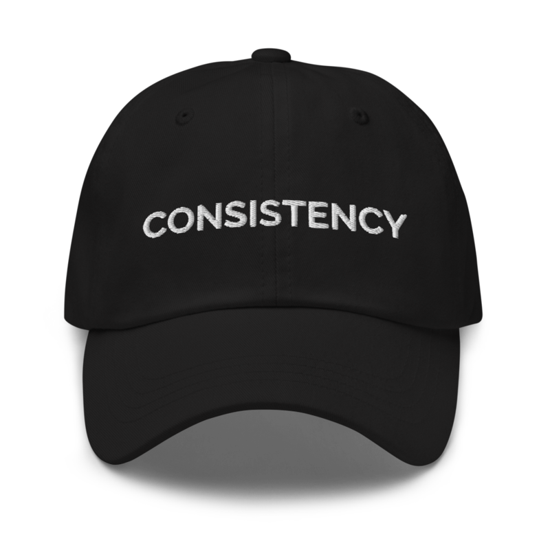 Consistency Hat - Black