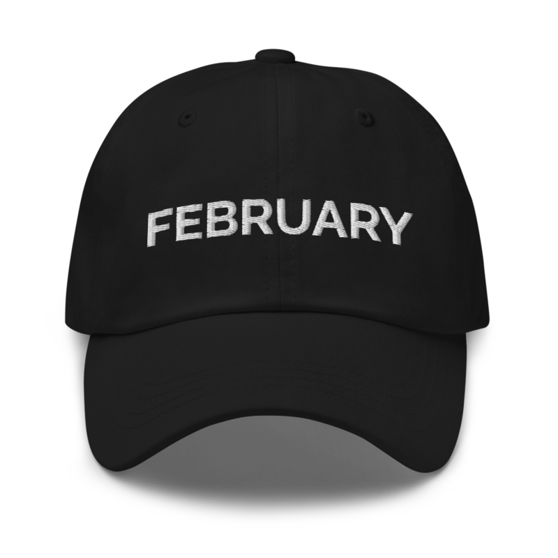 February Hat - Black