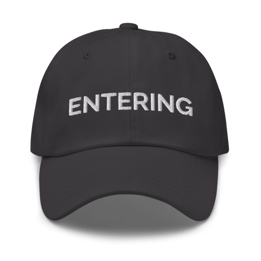 Entering Hat - Dark Grey