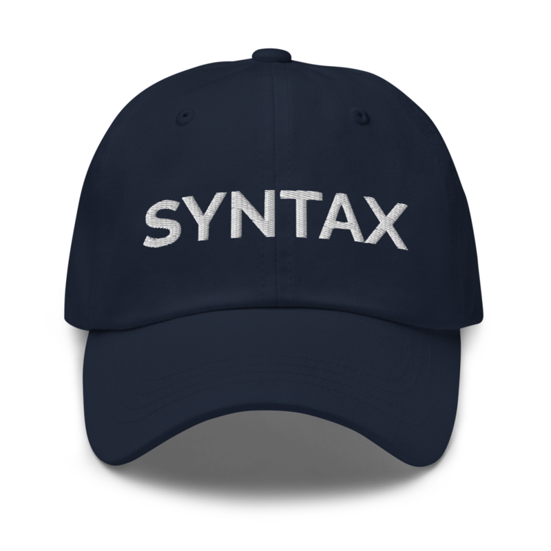 Syntax Hat - Navy