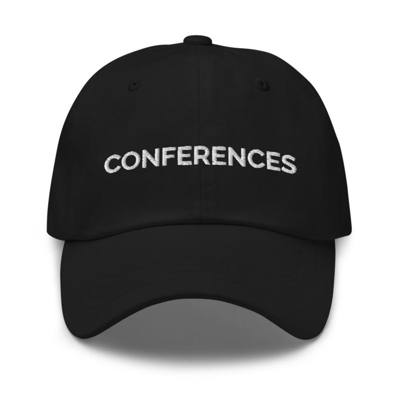 Conferences Hat - Black