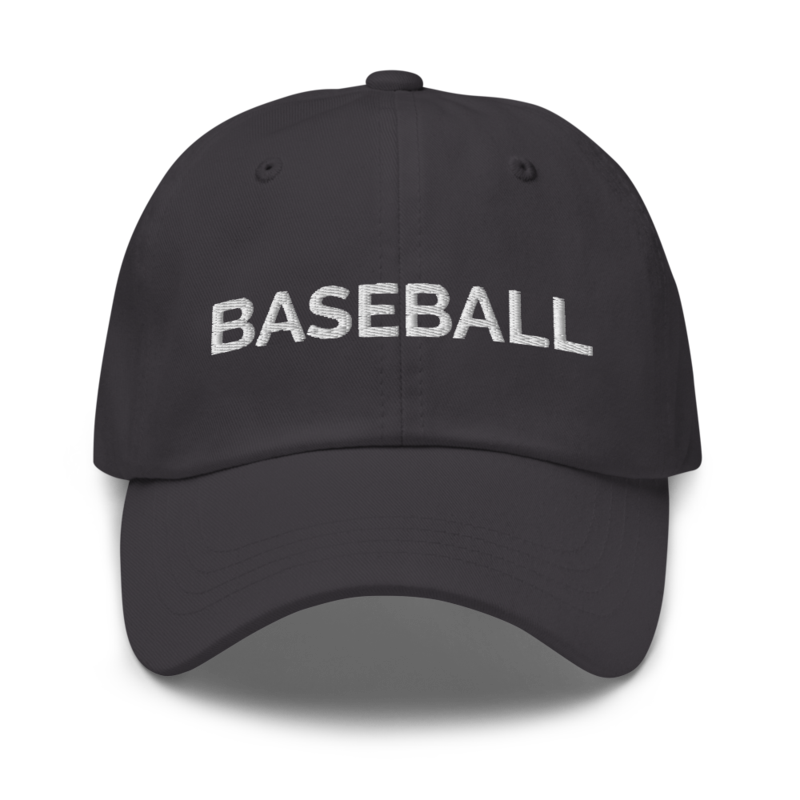 Baseball Hat - Dark Grey