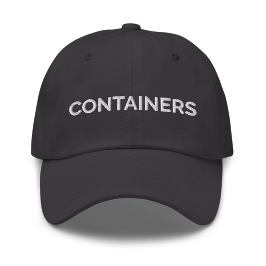 Containers Hat - Dark Grey
