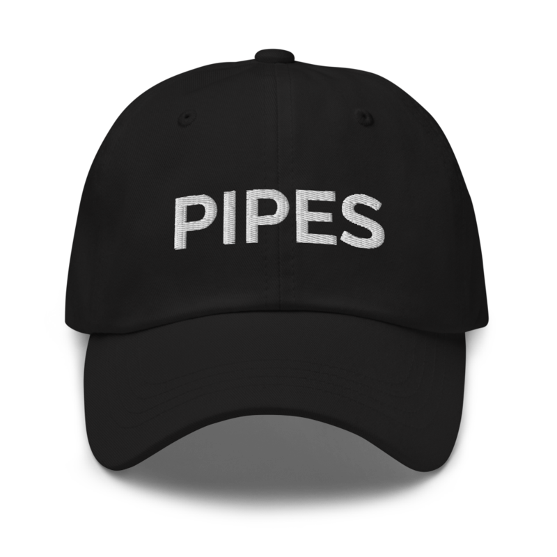 Pipes Hat - Black