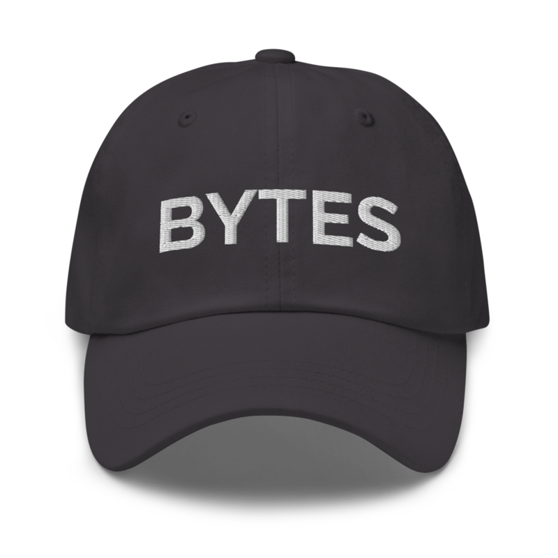 Bytes Hat - Dark Grey