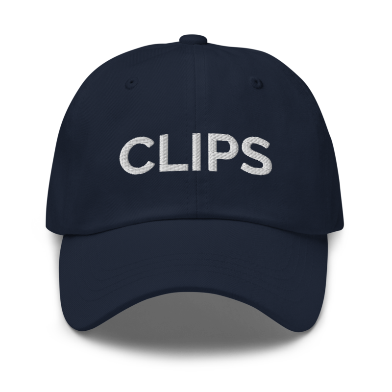 Clips Hat - Navy