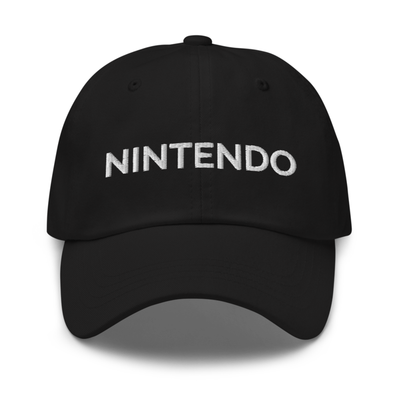 Nintendo Hat - Black