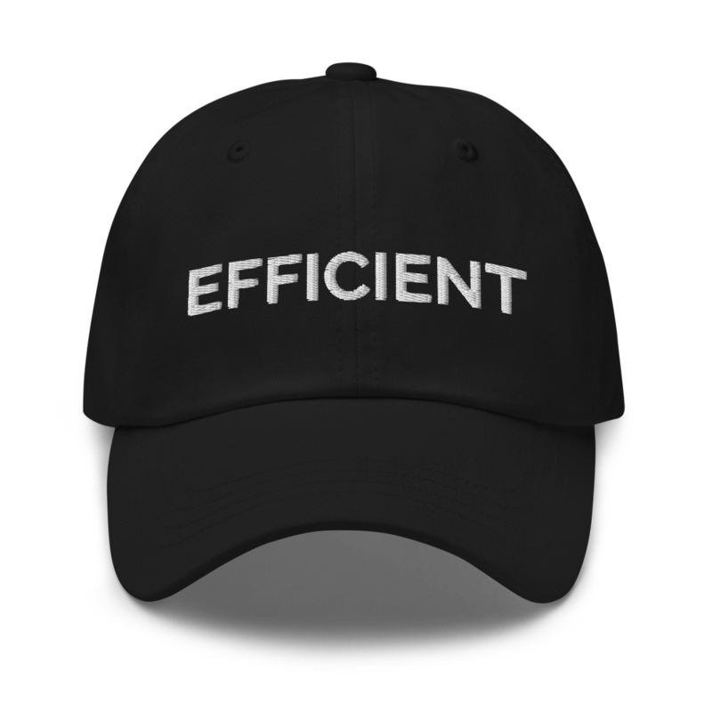 Efficient Hat - Black