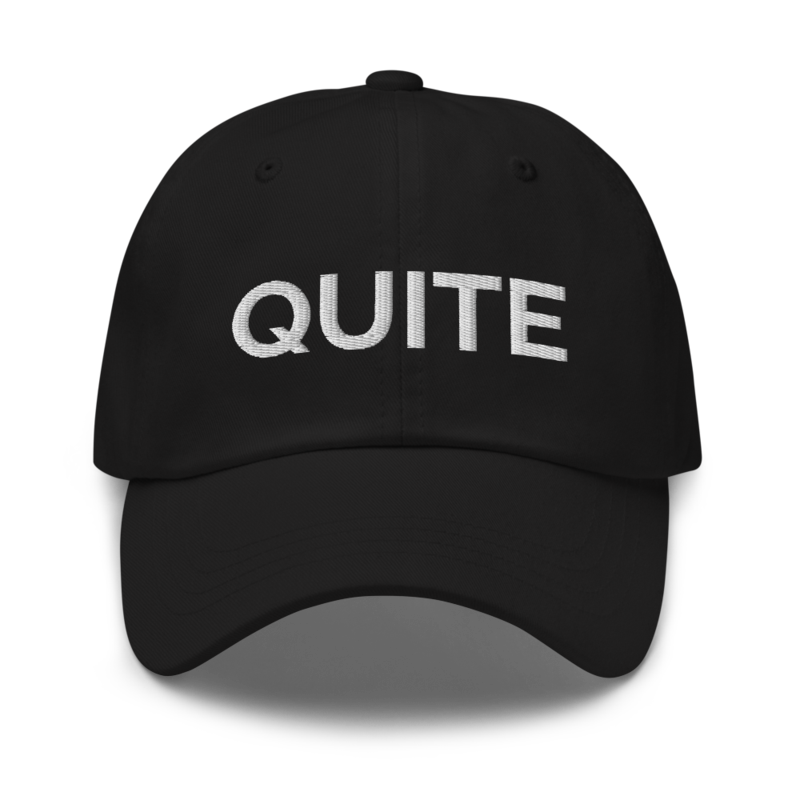 Quite Hat - Black