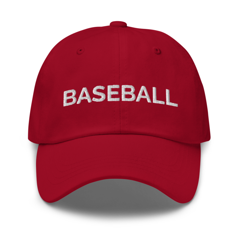Baseball Hat - Cranberry