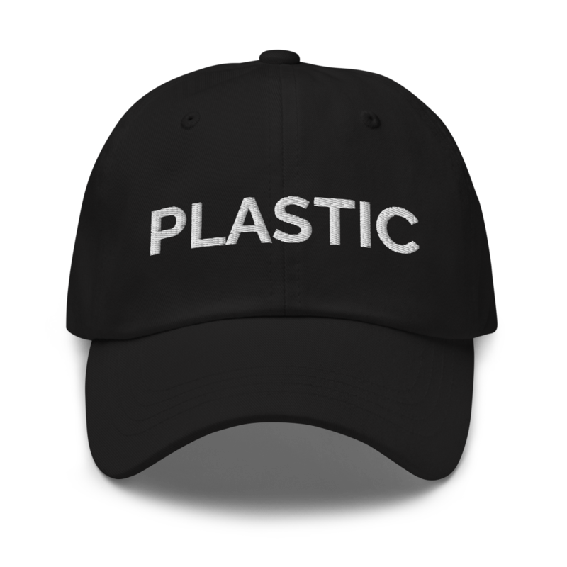 Plastic Hat - Black