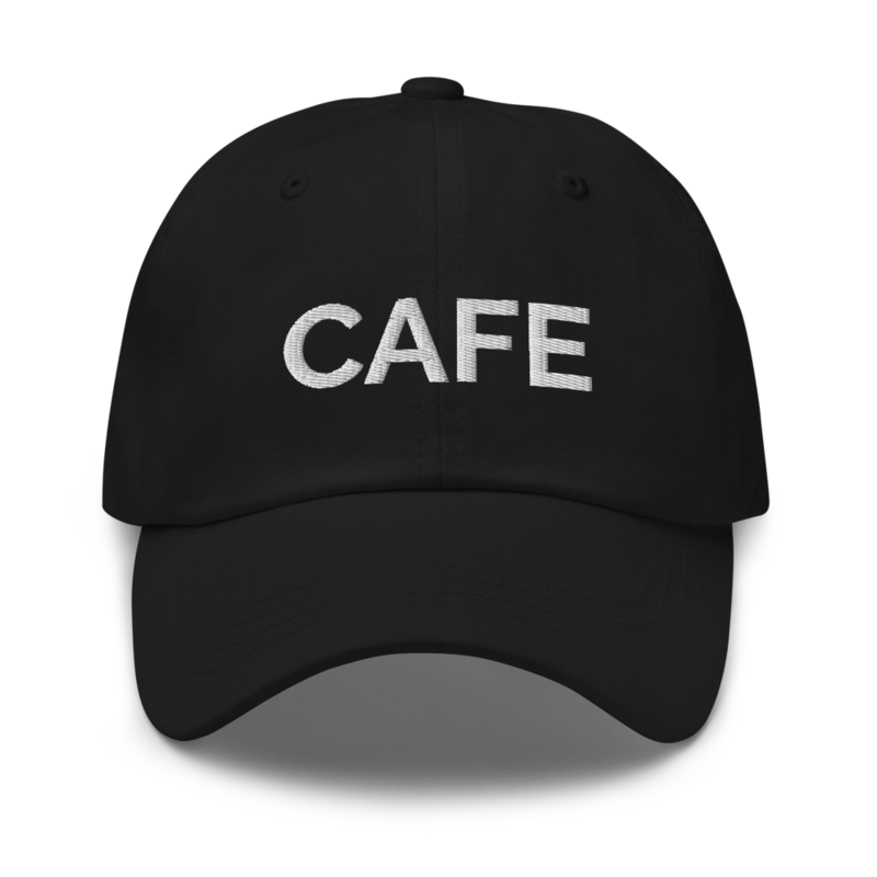 Cafe Hat - Black