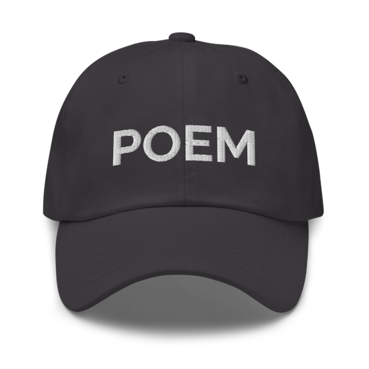 Poem Hat - Dark Grey
