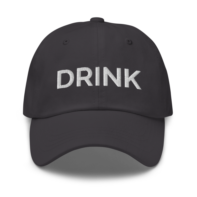 Drink Hat - Dark Grey