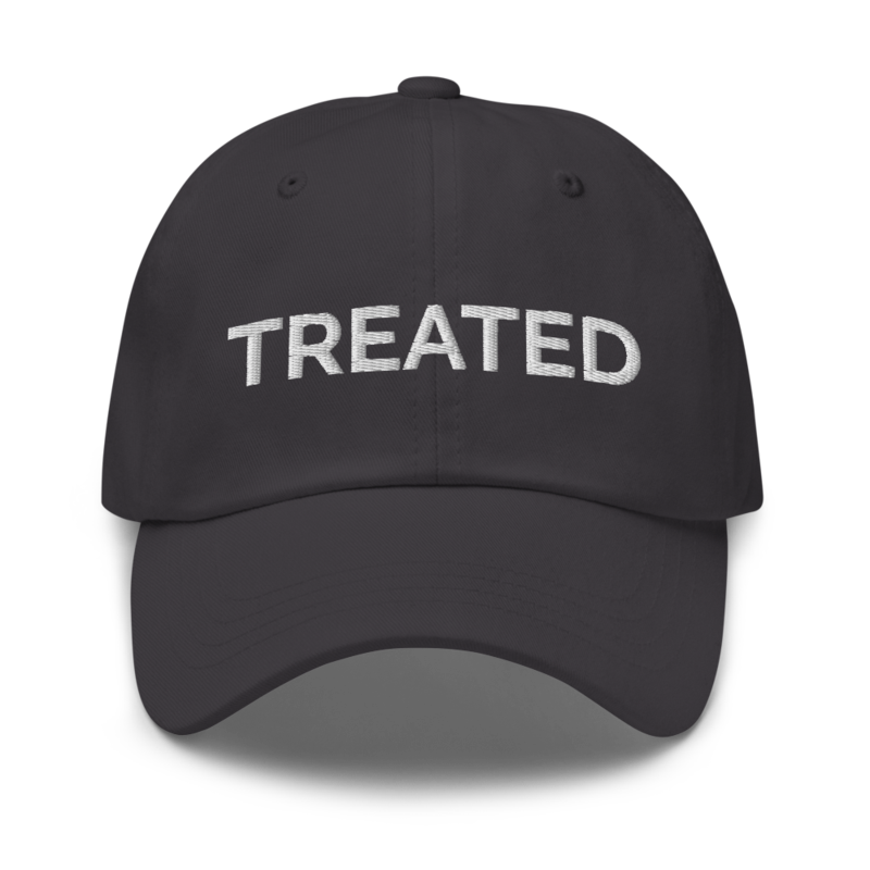 Treated Hat - Dark Grey