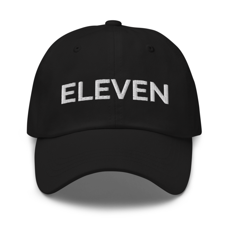 Eleven Hat - Black