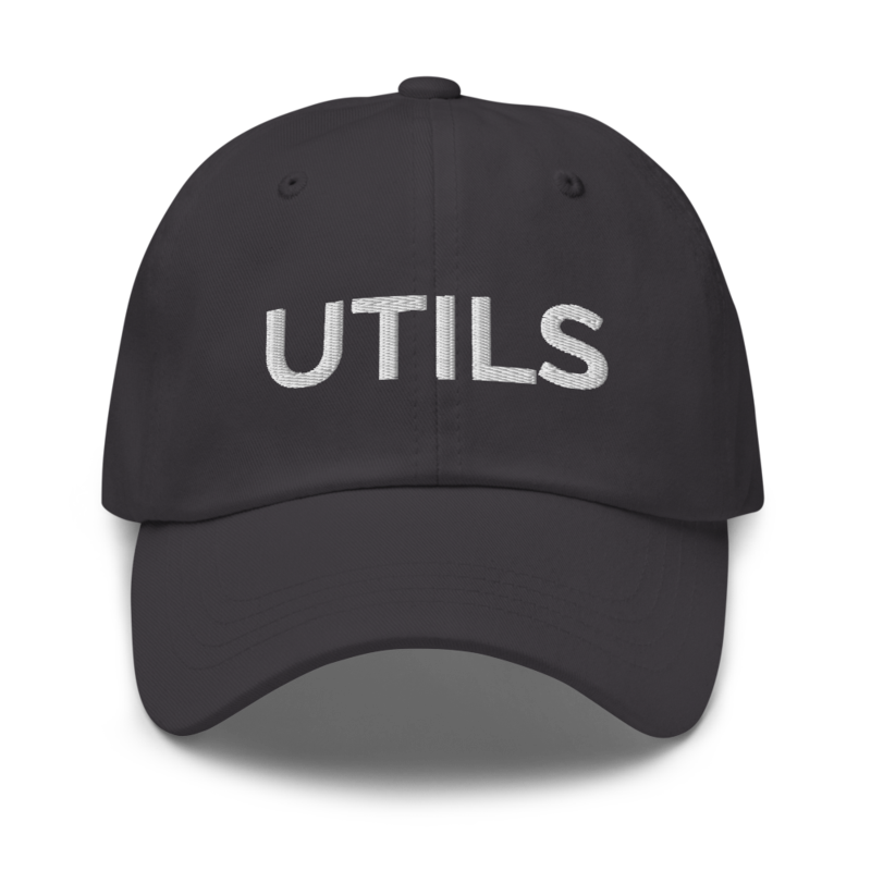 Utils Hat - Dark Grey