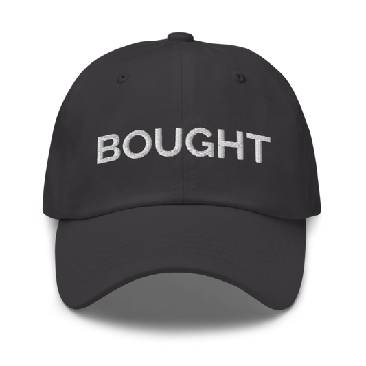 Bought Hat - Dark Grey