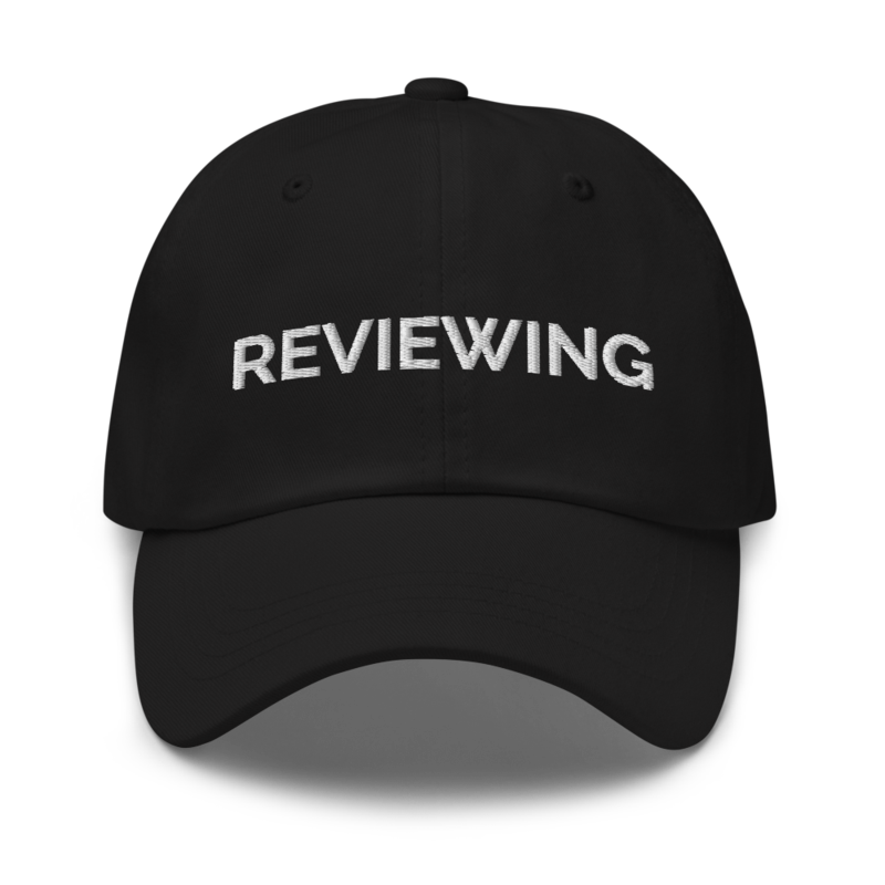 Reviewing Hat - Black