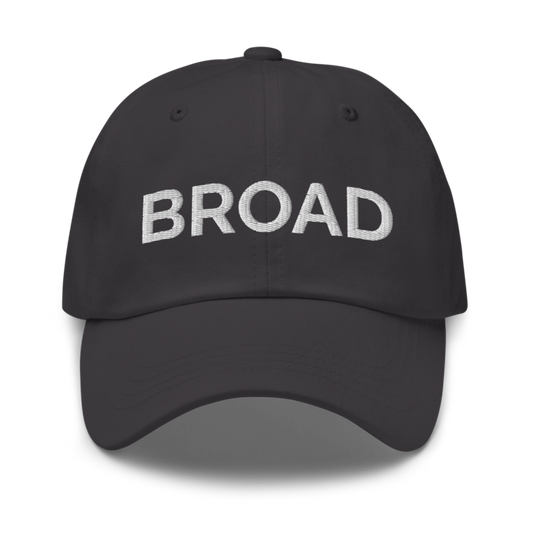 Broad Hat - Dark Grey