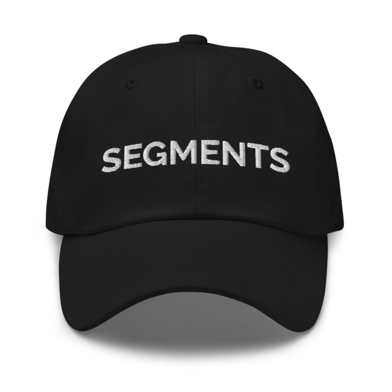 Segments Hat - Black