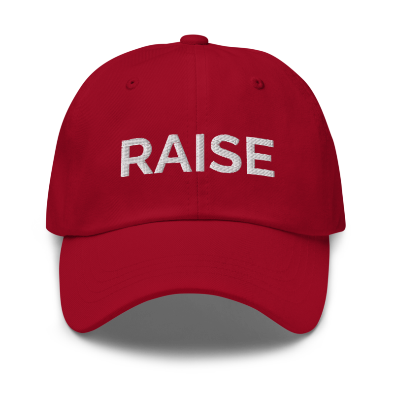 Raise Hat - Cranberry