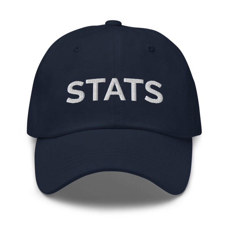 Stats Hat - Navy