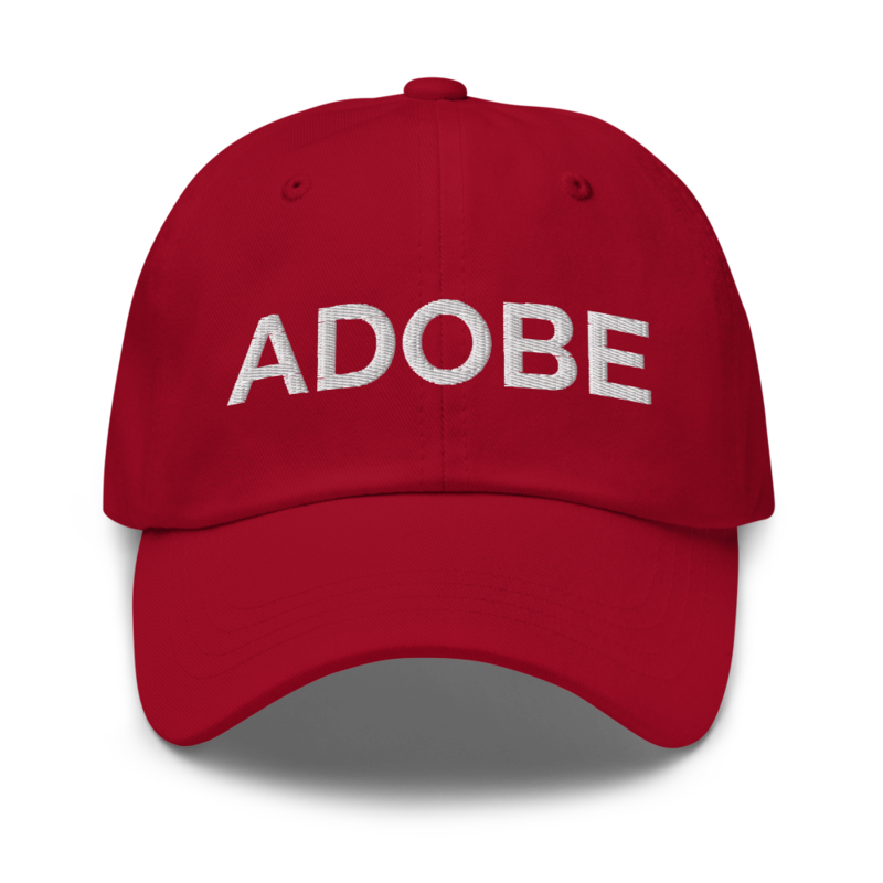 Adobe Hat - Cranberry