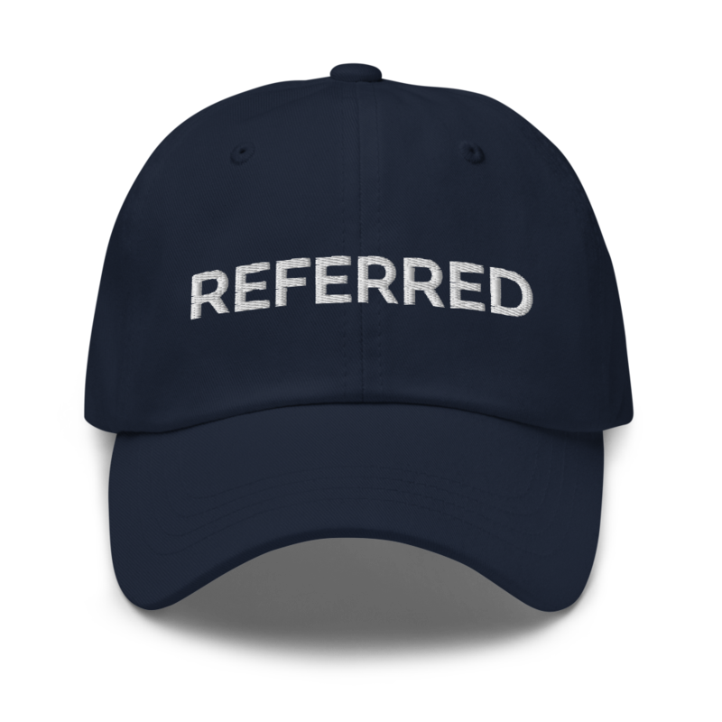 Referred Hat - Navy