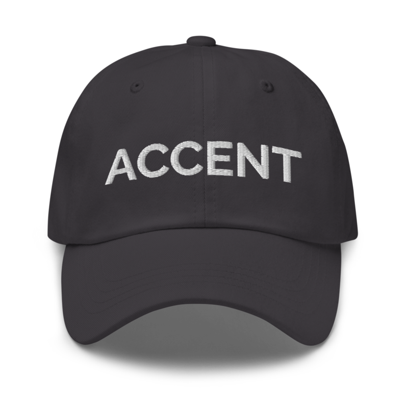 Accent Hat - Dark Grey