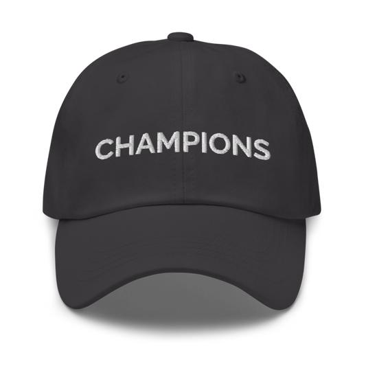 Champions Hat - Dark Grey