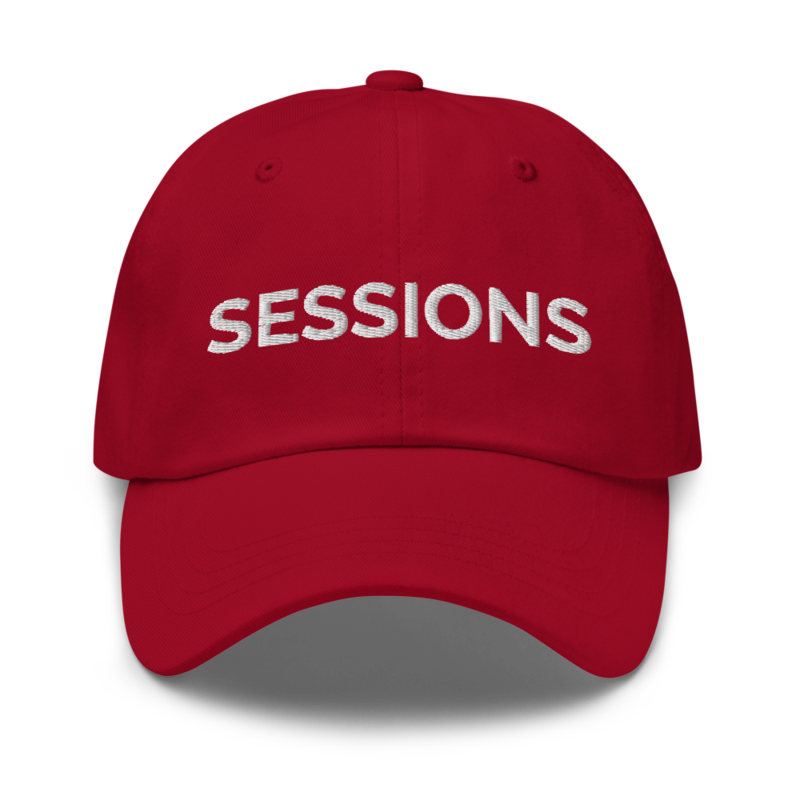 Sessions Hat - Cranberry