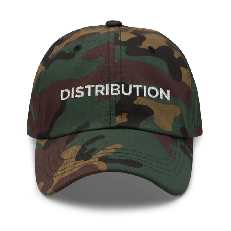 Distribution Hat - Green Camo