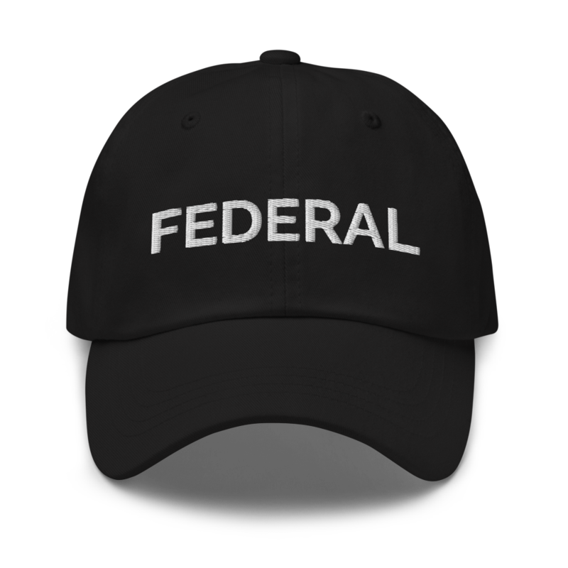 Federal Hat - Black