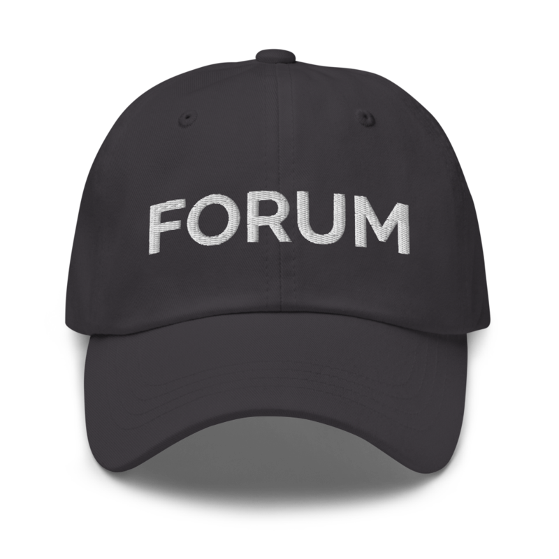 Forum Hat - Dark Grey