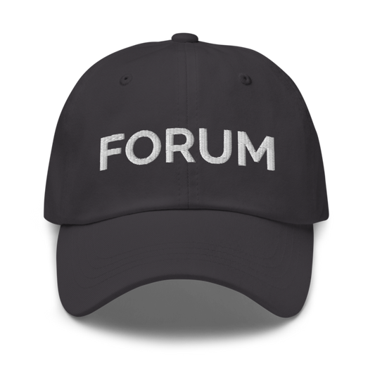 Forum Hat - Dark Grey