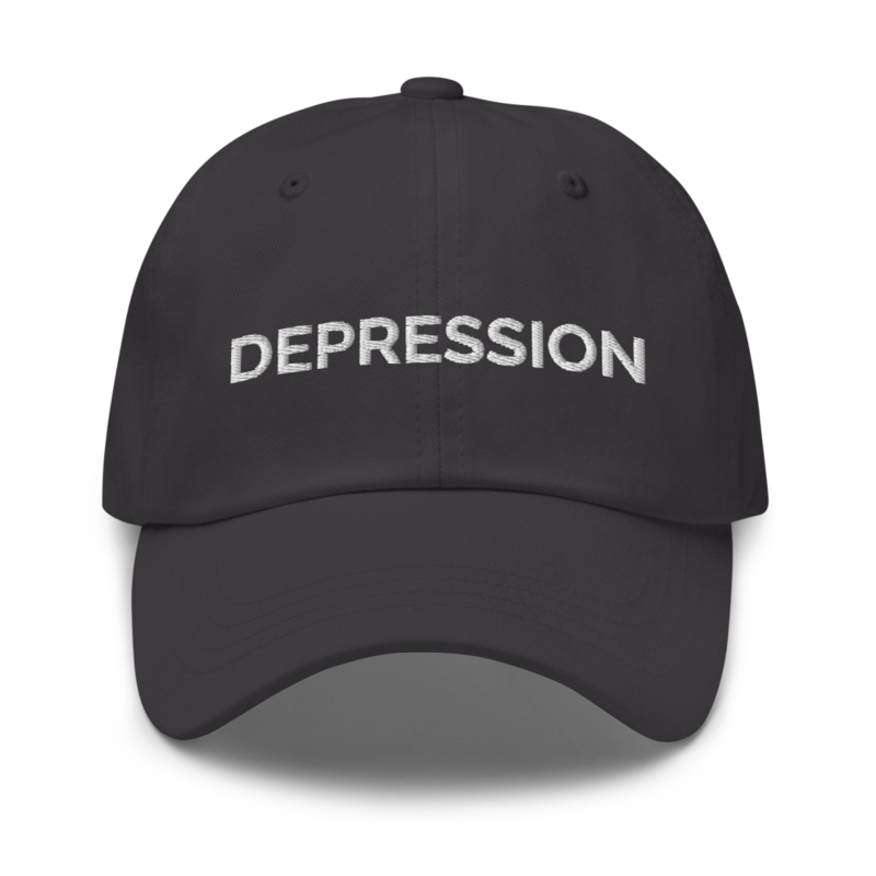 Depression Hat - Dark Grey
