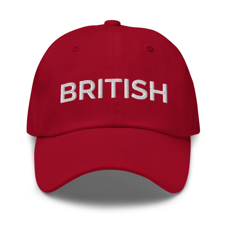 British Hat - Cranberry