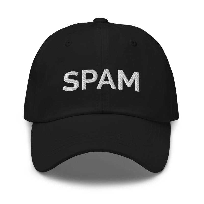 Spam Hat - Black
