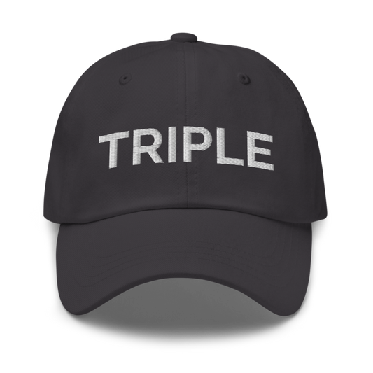 Triple Hat - Dark Grey
