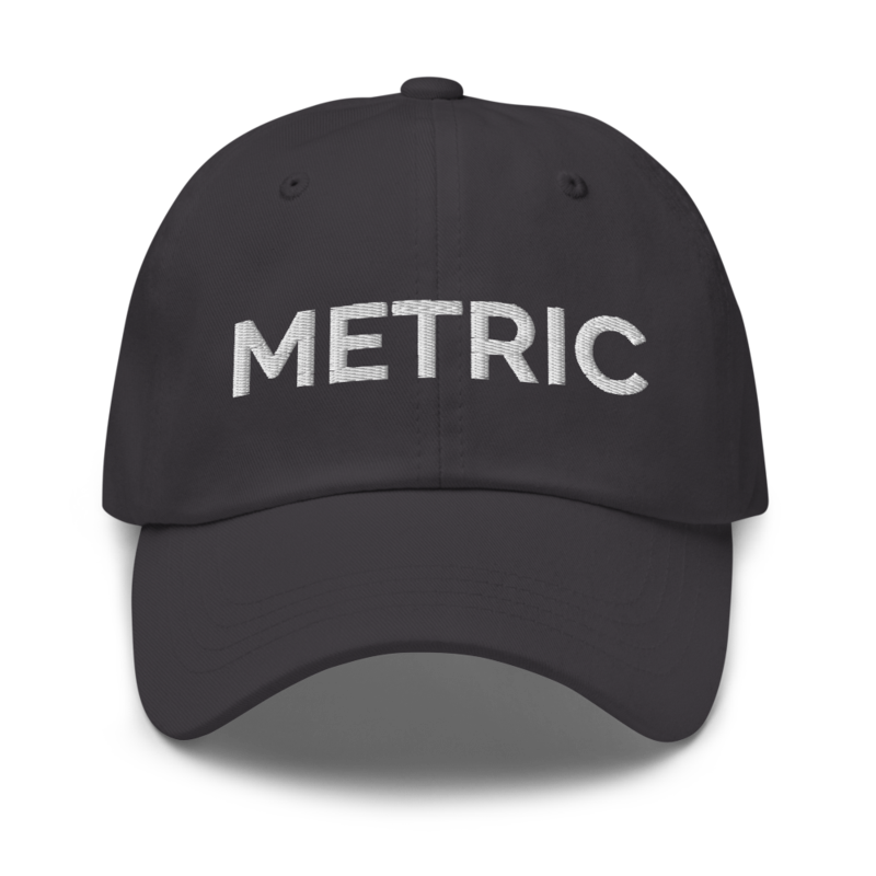 Metric Hat - Dark Grey