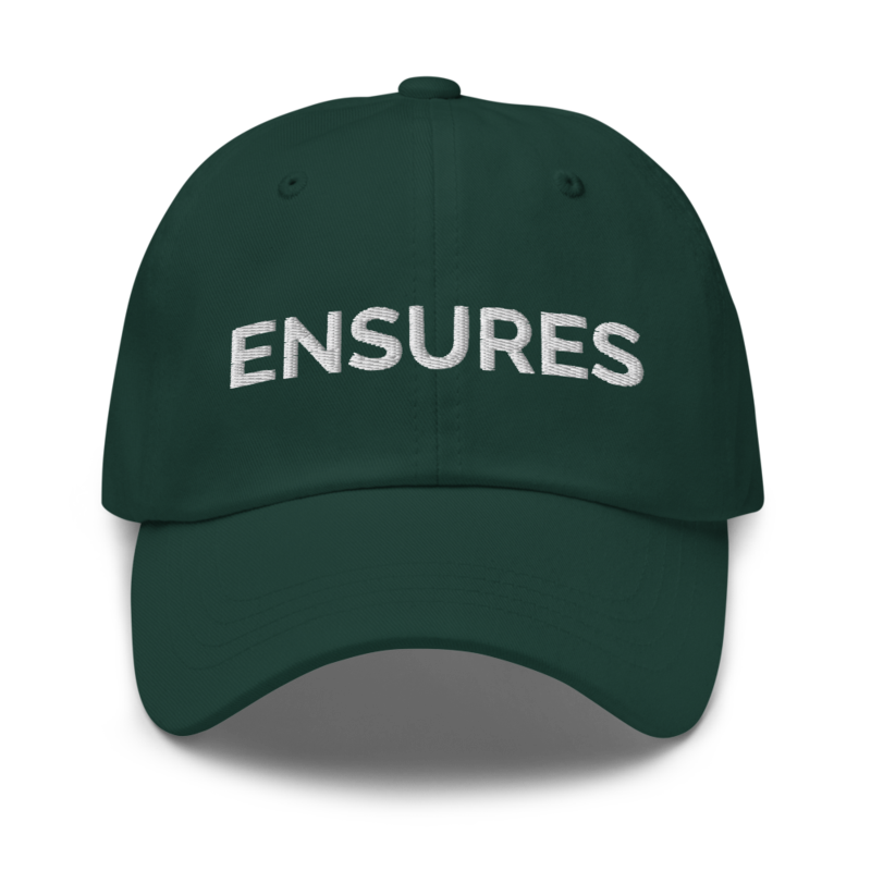 Ensures Hat - Spruce