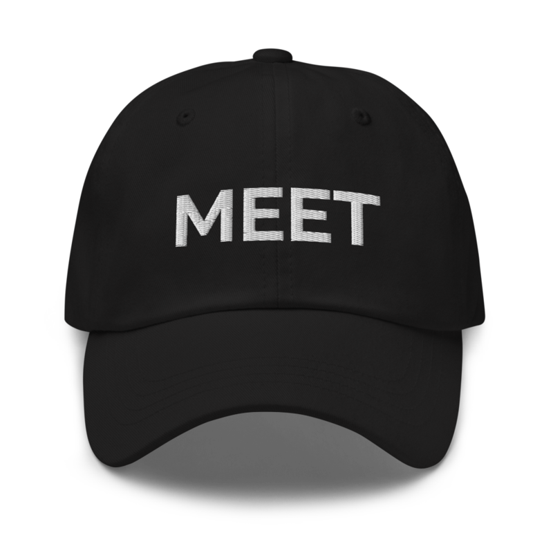 Meet Hat - Black