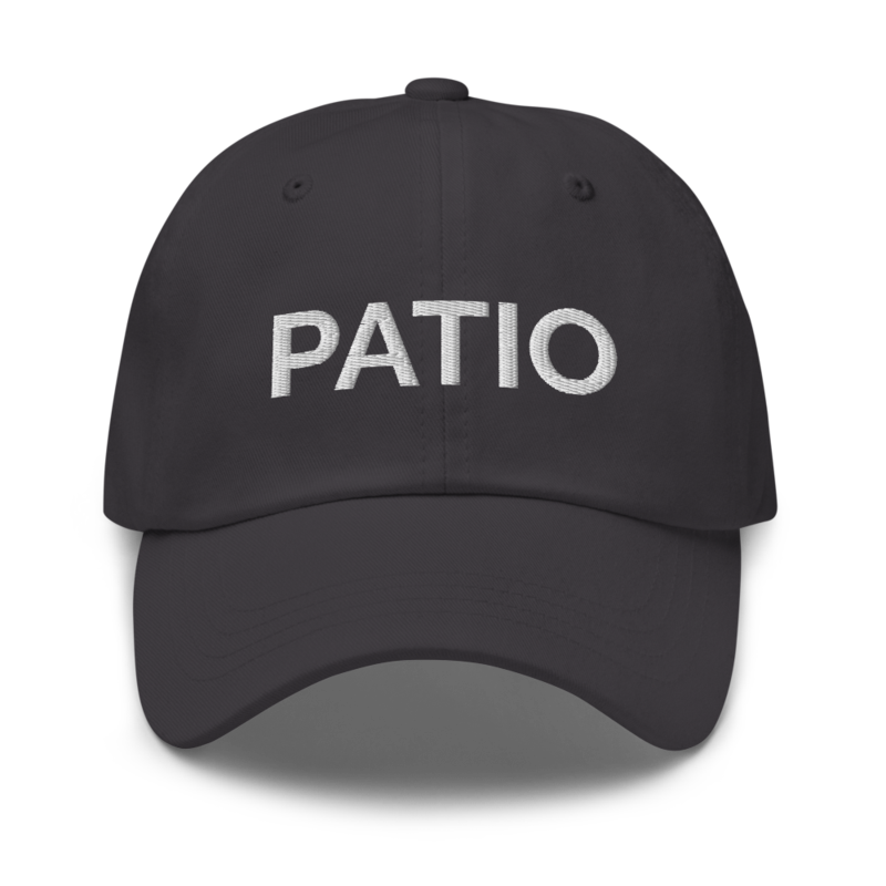 Patio Hat - Dark Grey
