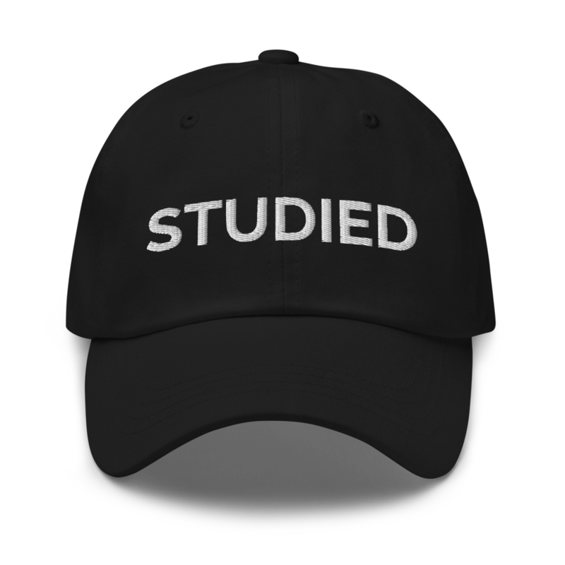Studied Hat - Black