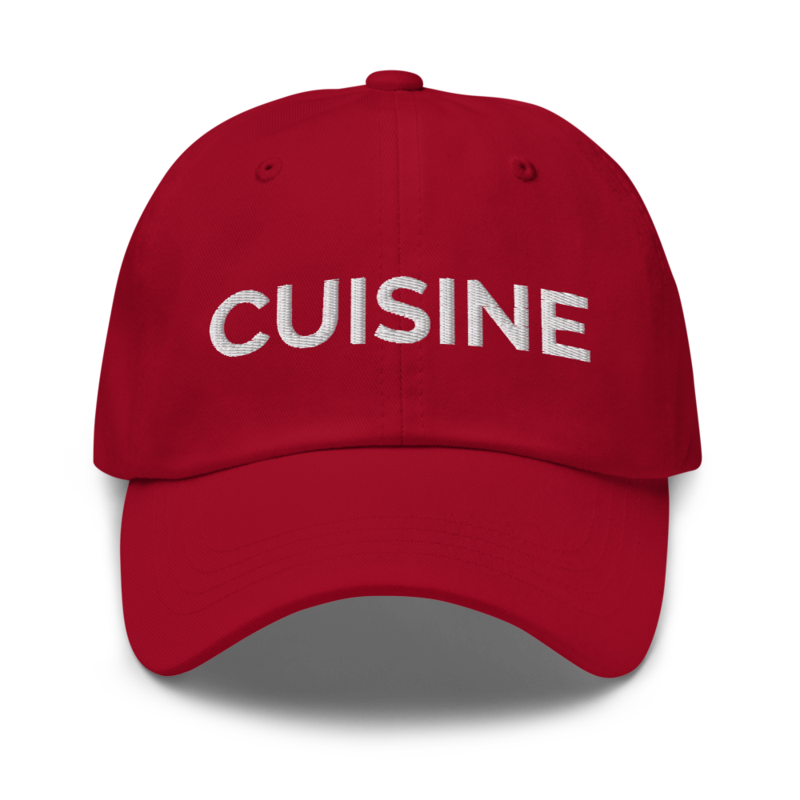 Cuisine Hat - Cranberry