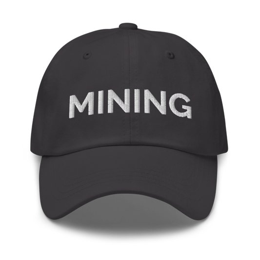 Mining Hat - Dark Grey