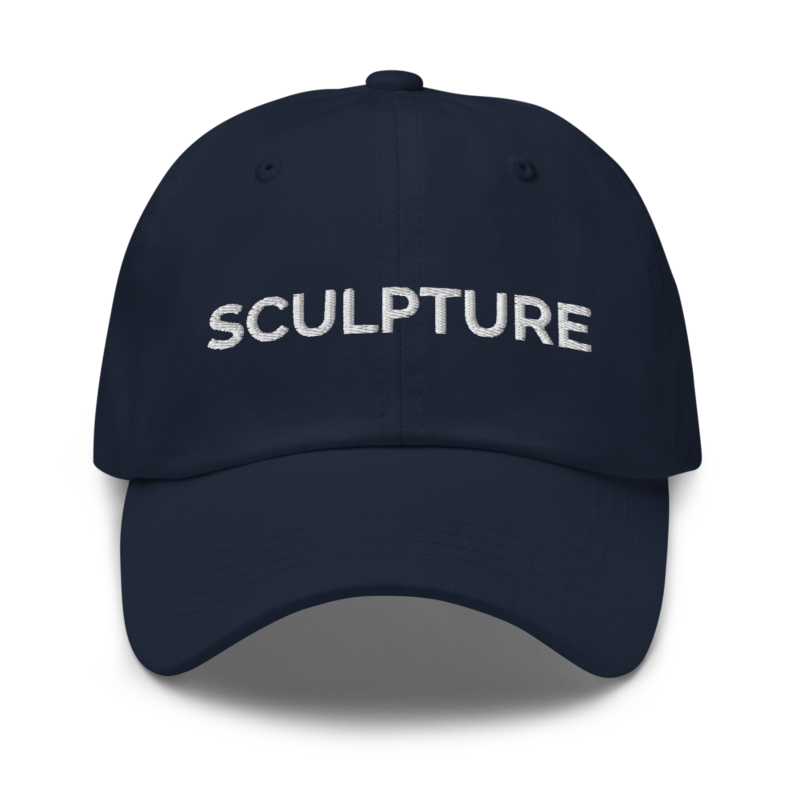 Sculpture Hat - Navy