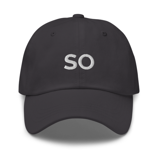 So Hat - Dark Grey