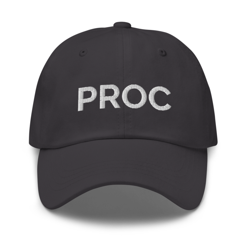 Proc Hat - Dark Grey
